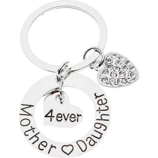 Infinity Collection Mother Datter Keychain Mom datter Gaver - Langdistance gave til mor eller datter k?rlighed er for evigt smykker