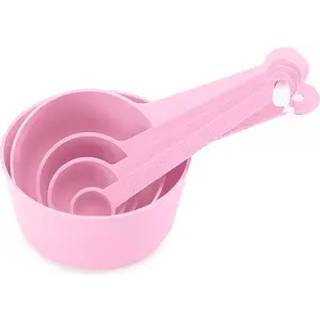 Målesæt Nordiska Plast, rosa, 5 dele