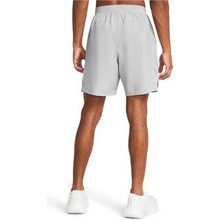 Under Armour Launch Unlined Men's 7" Shorts Mod Gray / Mod Gray / White 3XL