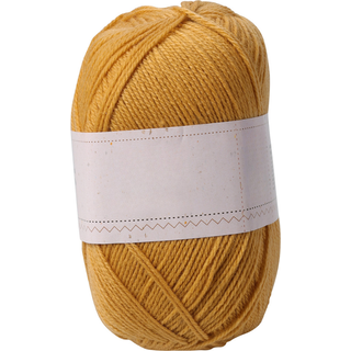 Garn til Strik og Hækling - Akryl, 50g / 100m, Gul