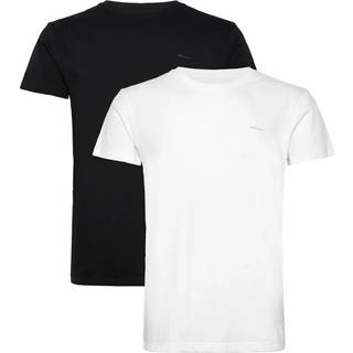 GANT 2-Pack Crew Neck T-Shirt Black/White