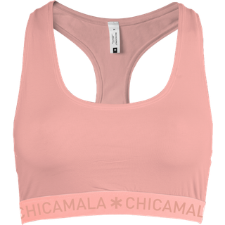 Meisjes Racerback Effen Pastelc