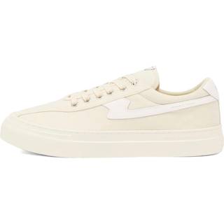 Stepney Workers Club Dellow S-Strike Cupsole Canvas Sneaker Ecru/White