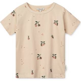 LIEWOOD Apia T-shirt, Peach/Sea shell, 110