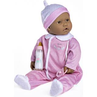 JC Toys La Baby Hispanic 20-tommer lille bl?d krop Baby Doll La Baby | Vaskbar | aftagelig lyser?d og hvid m/hat pacifier & magisk flaske | For b