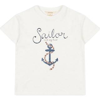 Konges Sløjd Era T-shirt Off White Sailor 18 months  Hvid  18 måneder  mand