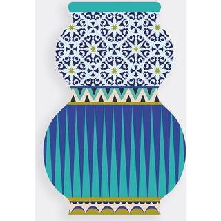 VESTA Vases - 'Giudecca' vase, large, Santorini multicolor in MULTICOLOUR Acrylic Crystal (PMMA) Glass