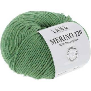 Lang Yarns Merino 120 317 Indhold: 100% Merinould Vægt/længde: 50 g = ca. 120 meter Anbefalede pinde: 3.50-4.50 mm Strikkefasthed: 10 x 10 cm = 22 m x 32 p Vask: Maskinvask 30 °C / Tåler ikke tørretumbling .
