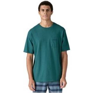 Patagonia Boardshort Logo Pocket Responsibili-Tee T-shirt Herrer størrelse L farve blå