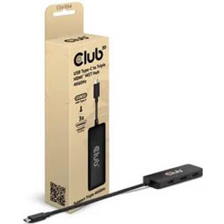 CLUB 3D Interface Hub Usb Type-C Black