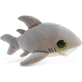 Puzzled plush haj udstoppet dyr - blød huggable store øjne grå haj YDORABLE PLAYTIME SHARK PLUSH TOY CUTE SEA LIFE CUDDLE GAVER