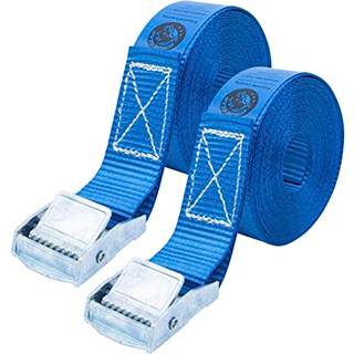 Bind stropper - (biltak rack stropper til bagage surfbr?t kajak motorcykel eller fragt vippende ratchet rem alternativ) - rustfast sp?nder - 2 pa