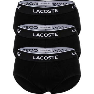 LACOSTE Herren Slips schwarz Baumwolle & Mix unifarben