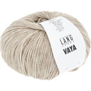 Lang Yarns Vaya 0094 Indhold: 74% Bomuld, 16% Uld, 10% Yak Vægt/længde: 50 g = ca. 200 m Anbefalede pinde: 3,5-4 mm Strikkefasthed: 10x10 cm = 24 m x 34 p Vask: Max 30 °C / Tåler ikke tørretumbling.