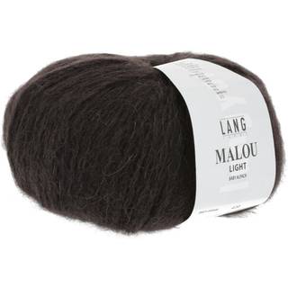 Lang Yarns Malou light - Mørk brun