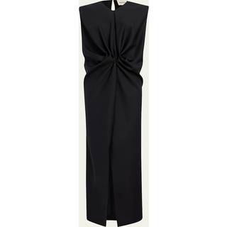 Khaite Niel wool and mohair maxi dress - black - M