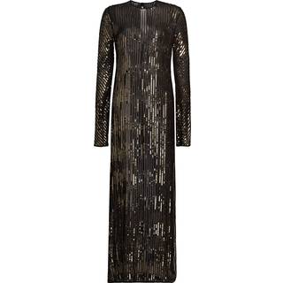 Johanna Ortiz Sequined silk gown - black - S
