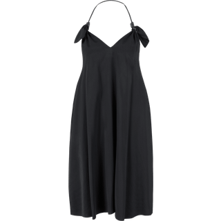 Loewe Flamenco cady minidress - black - S