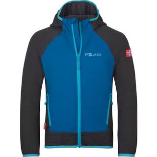 Trollkids Kid's Seiland Jacket Fleecejakke Børn størrelse 92 farve blå