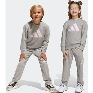 adidas adidas Grey Essentials Joggers Set Little Kids