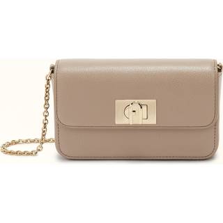 Furla 1927 Mini Crossover taske taupe