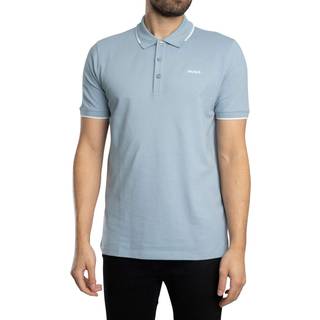 Slim fit poloshirt i bomuld med stræk og logoprint