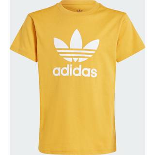 Adicolor Trefoil Kids T-shirt - Preloved Yellow - 140