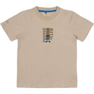 The New GOTS Norris Tee Feather Gray 7-8 Y  Grå  7-8 år  mand