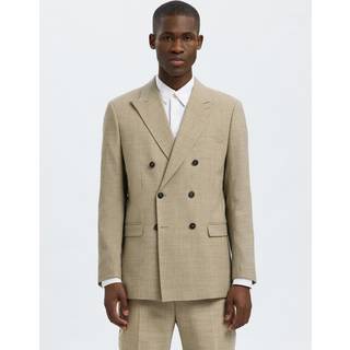 Slim Fit Dobbeltradet Blazer