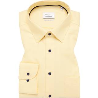 COMFORT FIT Shirt in yellow structured