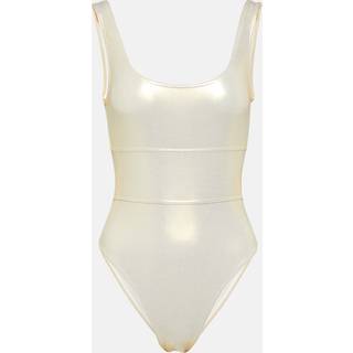 Melissa Odabash Perugia metallic swimsuit - gold - L