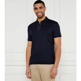 Regular Fit Zip Placket Polo Shirt