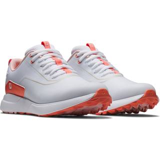Footjoy Dame Performa Golfsko Medium White/White/Coral 38,5
