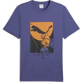 Men&#39;s GRAPHICS Puma Shadow Play T-Shirt, Blue, Size XL, Clothing - Blue Crystal - XL