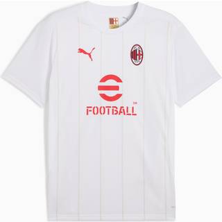 Men&#39;s Puma AC Milan Pre-match Jersey, White, Size XXL, Sport - Putty - XXL