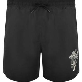 Pretty Green Aquarelle Swim Shorts Black