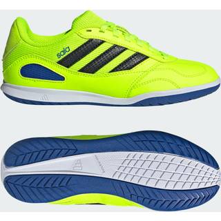 Super Sala Competition III Indoor Boots Kids fodboldsko - Lucid Lemon / Core Black / Royal Blue - 33