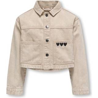 Kids Only Twill Jakke Feather Gray - Str. 7y 122cm