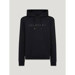 Belstaff Logo Signature Hoodie Black