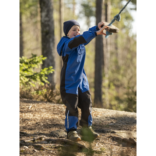 Bergans Kid's Lilletind Coverall Olympic Blue/dark Shadow Grey, 116