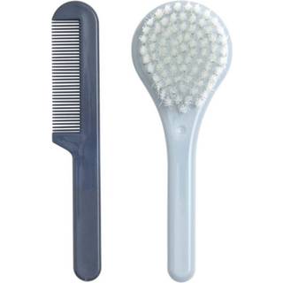 Luma Baby Brush & Baby Comb - Iron Blue