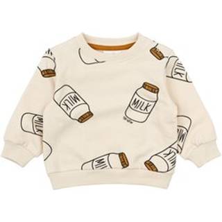 The New Siblings Nilos Sweatshirt - WHITE SWAN