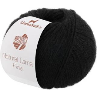 Lana Grossa Natural Lama Chunky 08 Sort Indhold:100% baby lamauld Vægt/Længde: 50 g = ca. 70 meter Anbefalede pinde: 5.5-6 mm Strikkefasthed: 10 x 10 cm = 18 m x 23 p Vask:Håndvask / Tørres fladt.