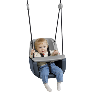 3-i-1 babygynge - Antracit (sort reb)