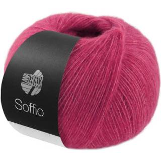 Lana Grossa Soffio 30 Pink Indhold: 60% merinould, 30% bomuld, 10% cashmere Vægt/Længde: 25 g = ca. 215 meter Anbefalede pinde: 3.5-4 mm Strikkefasthed: 10 x 10 cm = 29 m x 35 p Vask: Håndvask / Tørres fladt.