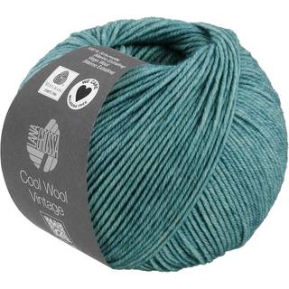 Lana Grossa Cool Wool Vintage garn - Merinould Petrol 7379