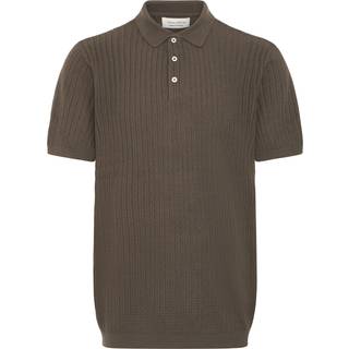 Karl Structured Polo Knit