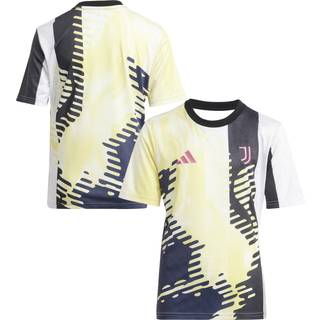 Juventus 24/25 Kids opvarmningstrøje - Pure Sulfur / Black / Legend Ink - 152