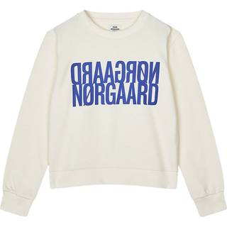 Organic Sweat Talinka Sweatshirt, Vanilla, 14 år