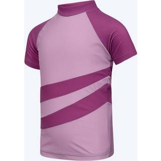 Watery UV-trøje til børn - Manami Kortærmet Rashguard - Atlantic Purple - UV badetøj